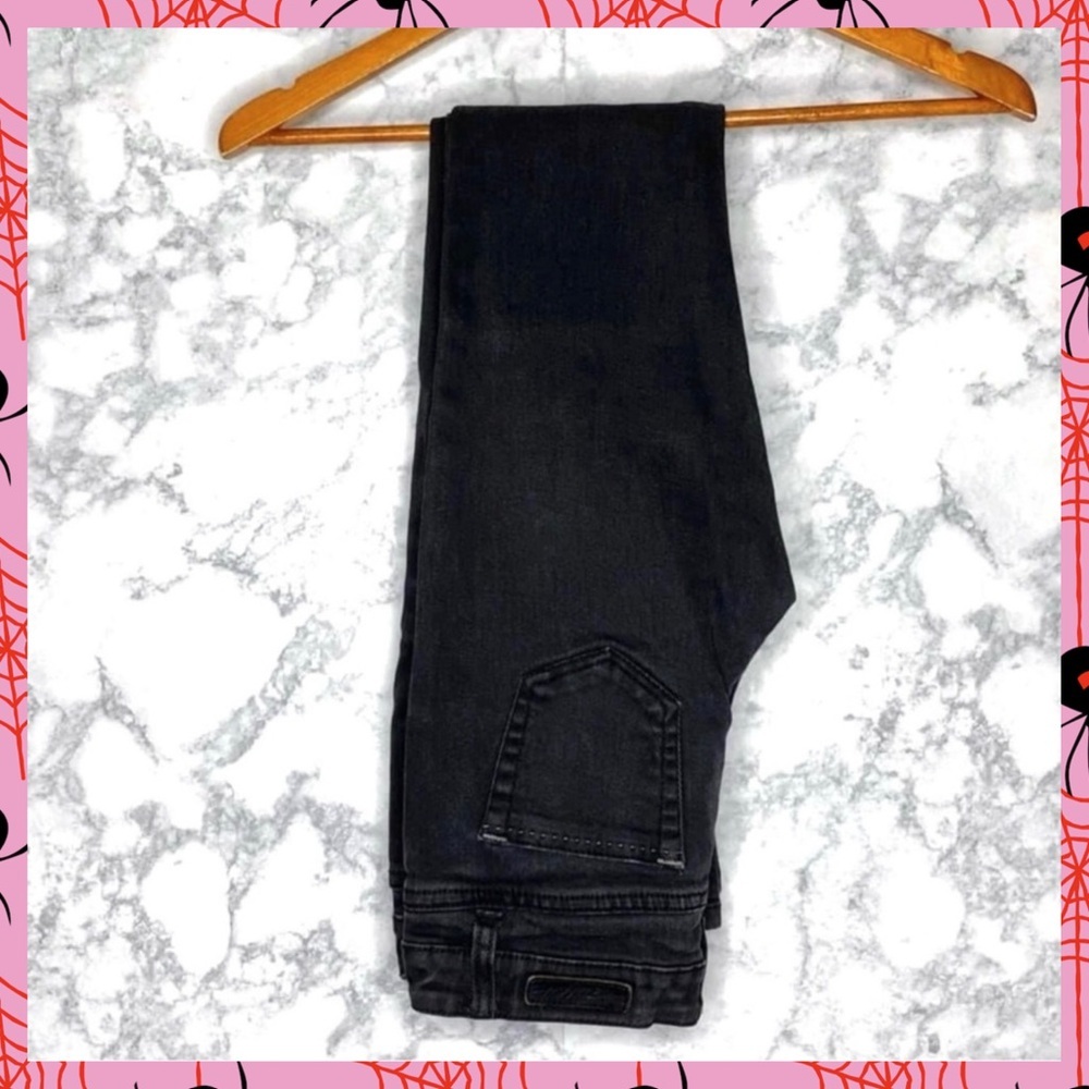 Zoo York Black Y2K Skinny Jeans Juniors 1
